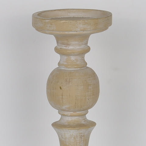 3.75*12‘’Natural . Candle Holder