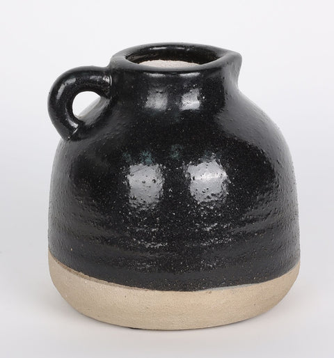 Ceramic Pot Décor 4.5"L x4.5"W x4.75"H