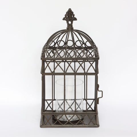 7.25x5.75x14.5in Metal Birdcages