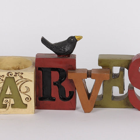 12.5IN HARVEST RESIN DÉCOR