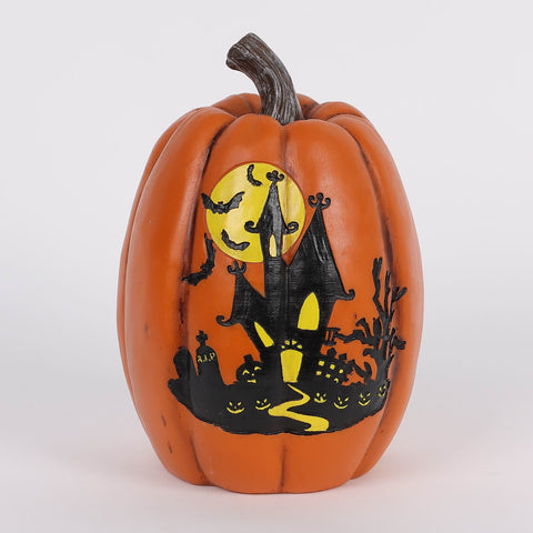 8IN HALLOWEEN PUMPKIN TABLE TOP