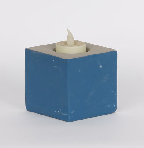 3X3X3"
 Dark Bule Square  Decoration