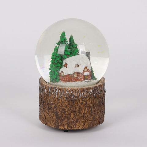 100Mm Music Water Globes - House