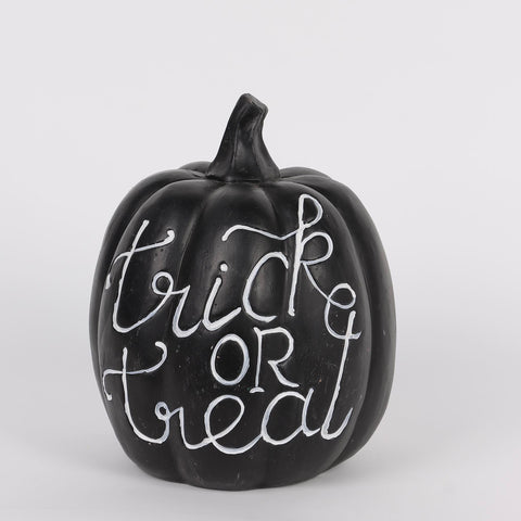 8.75IN HALLOWEEN PUMPKIN W/LITE TABLE TOP