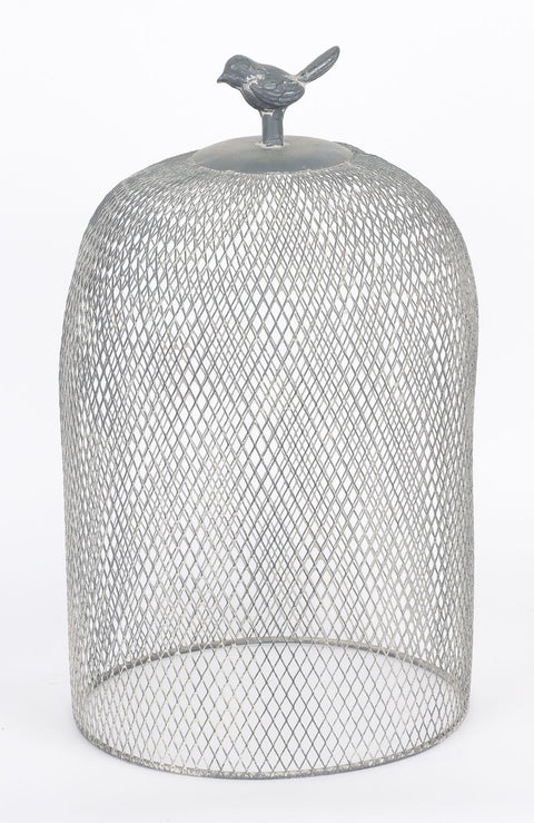 7.5*14.5 In Metal Mesh Cage Décor