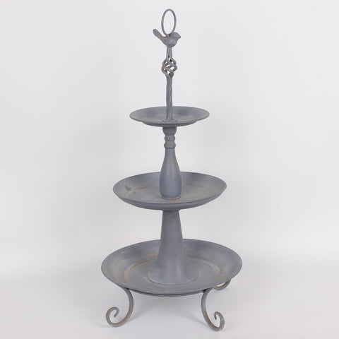 11.5*25'' Christmas Metal 3-Layer Tray