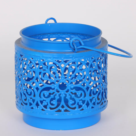 5*4.625''Blue Candle Holder