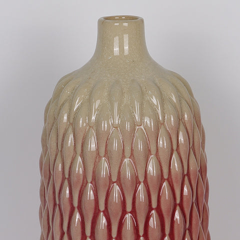 6.275*6.275*15‘’Color-Changing Ceramic Vase Décor