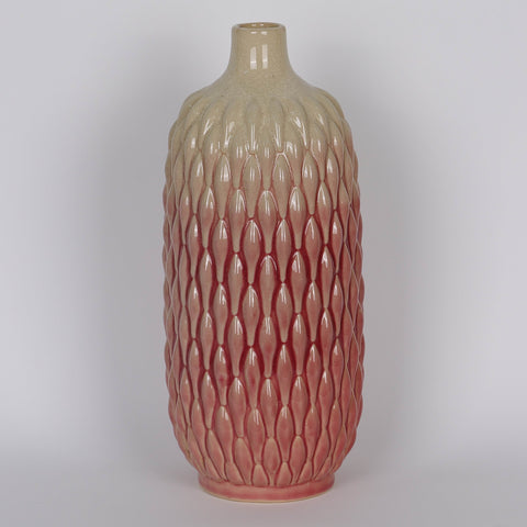 6.275*6.275*15‘’Color-Changing Ceramic Vase Décor
