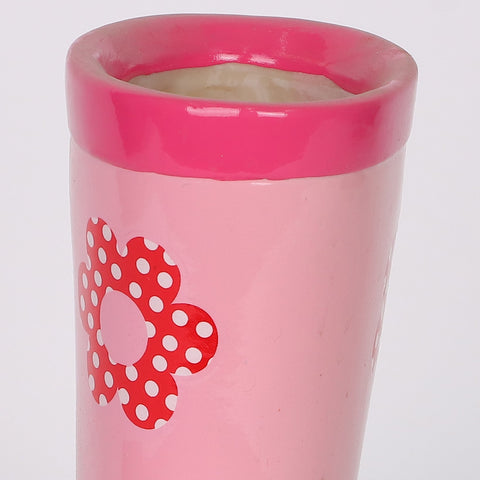 6*2.5*5.875‘’Pink Boot Décor