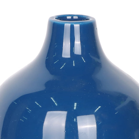 4*6.5''Dk Blue Vase Décor