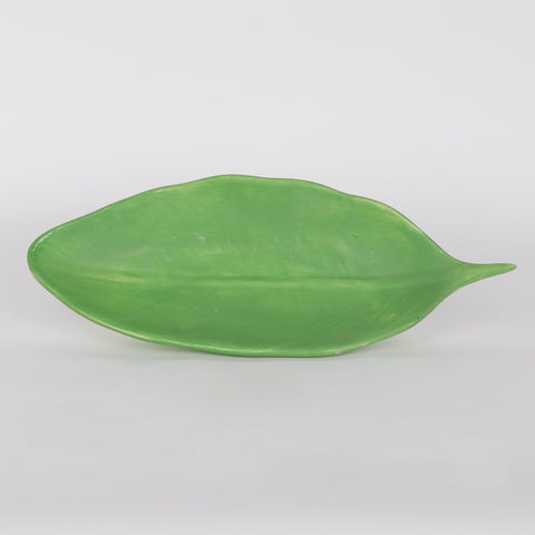 3*8*1'' Green Leaf Plate