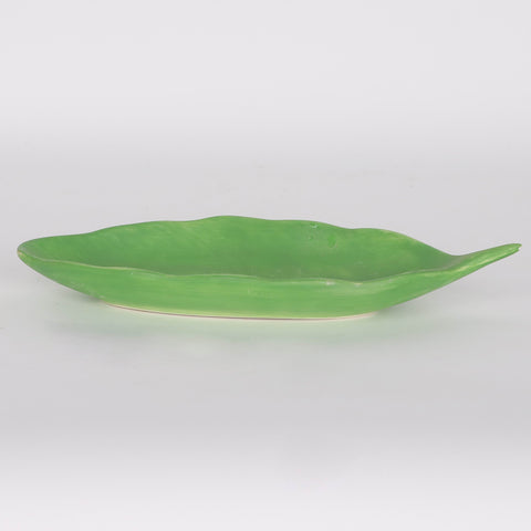 3*8*1'' Green Leaf Plate