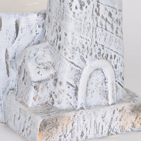 3.875*2.75*4.5''Ceramic Light House
