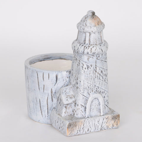 3.875*2.75*4.5''Ceramic Light House 