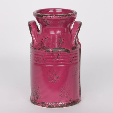 4*3.625*6.5''Burgendy Pot Décor