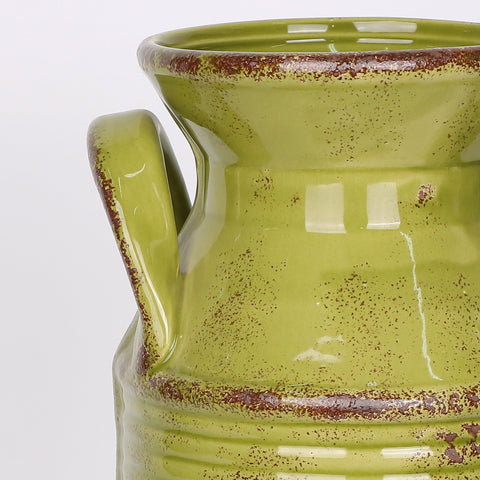 6*5.5*9.75‘’Green Pot Décor