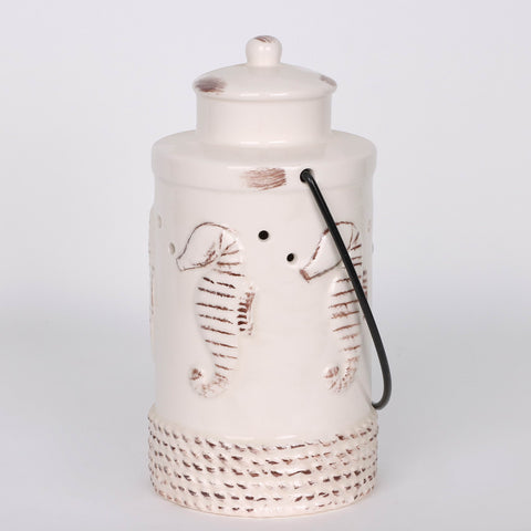 3.875*7.75''Wht Candle Holder