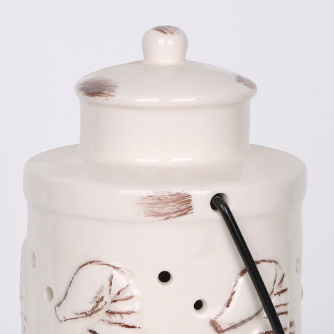 3.875*7.75''Wht Candle Holder