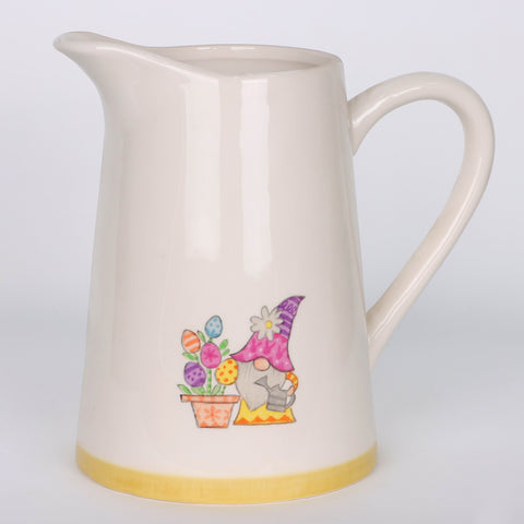 8.25*5.5*8‘’White Tea Pot Décor
