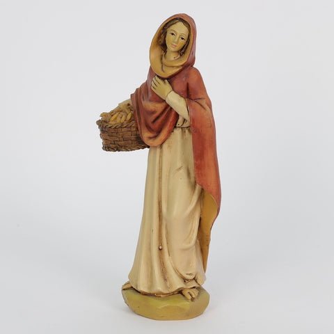 7.75In Resin Nativity Figurine