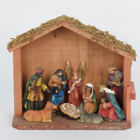 7In Resin Nativity Set