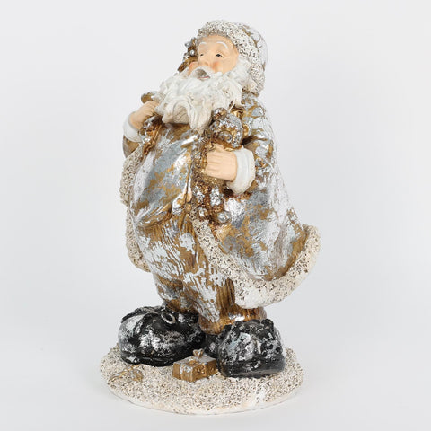 9.5IN RESIN SANTA DÉCOR