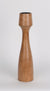 2.875''X2.875"X12''Wood Candle Holder