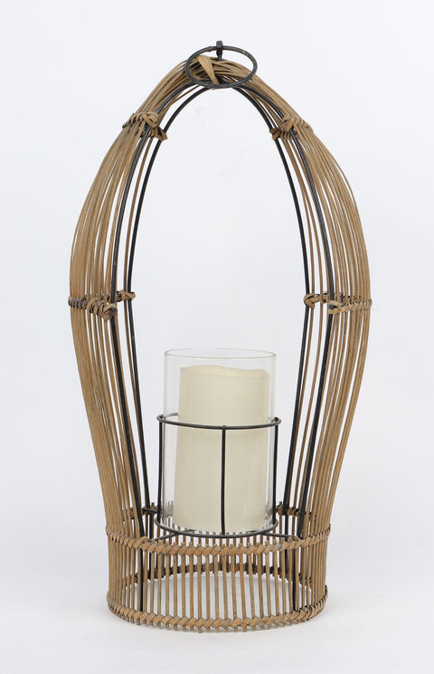 9.5''x8.375''x20.25'' Candle Holder Décor