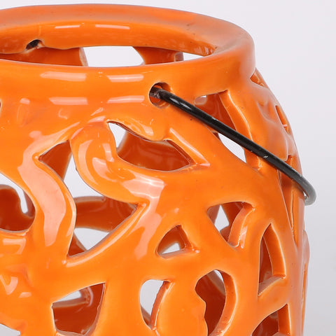 4.5*5''Orange Candle Décor
