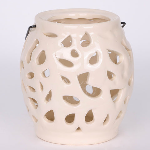 4.5*5''Beige Candle Décor