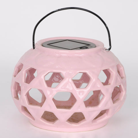 6.25*4.25‘’Pink Candle Holder Décor