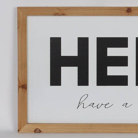 23.625*0.75*11.75‘’"Hello" Wall Décor