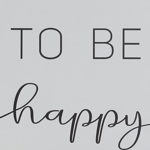 11.75*0.625*15.75‘’"Day To Be Happy" Wall Décor