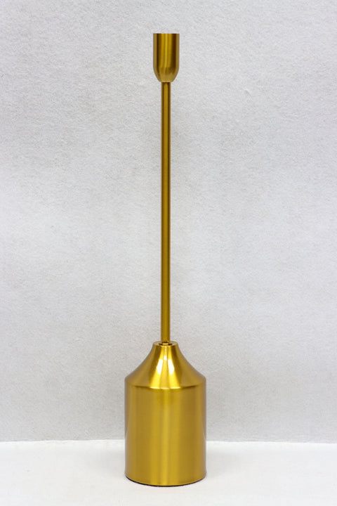 3.125X17" Metal Candle Holder