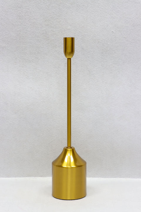 3.125X14" Metal Candle Holder