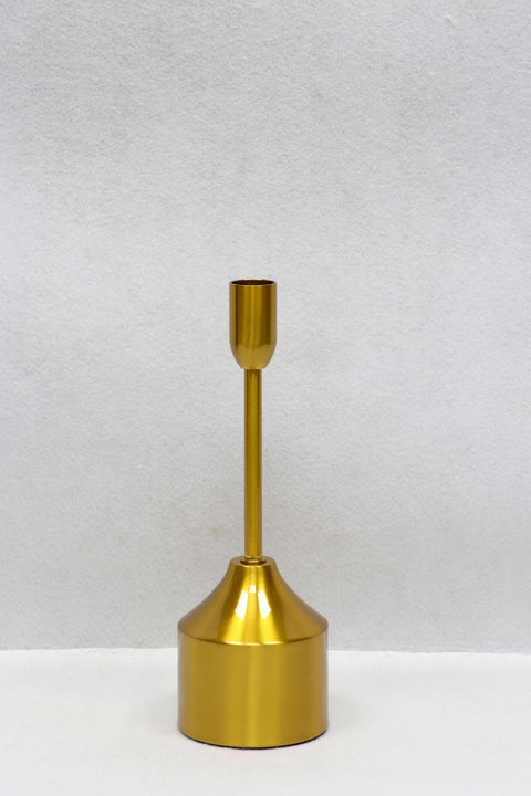 3.125X9" Metal Candle Holder