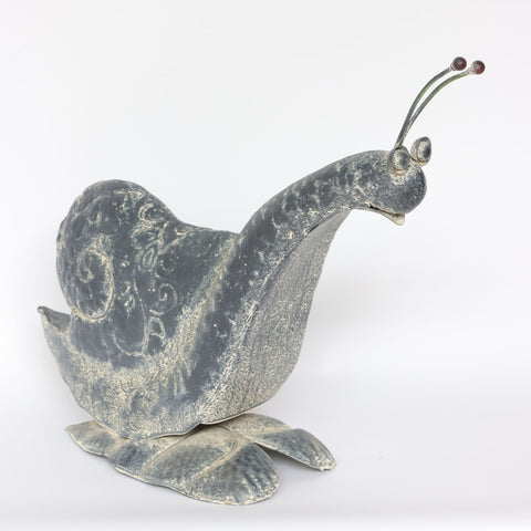 19x5.375x13.75po Décor de jardin d'escargots