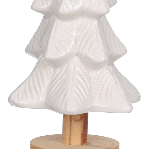 13.5 Inch White Tree Décor