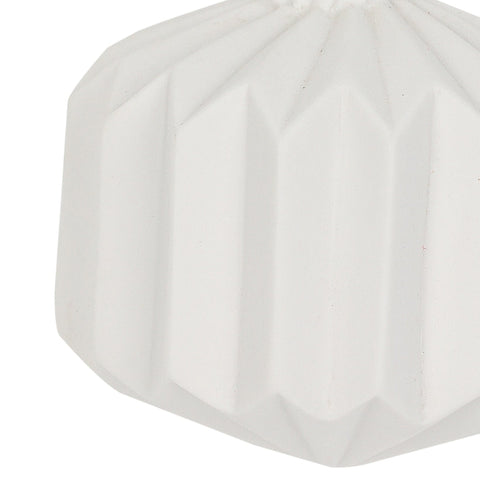 3.25X4.25In White Ornament