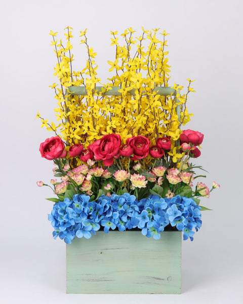 14*16*32 INCH MIXED FLORAL TABLE DÉCOR