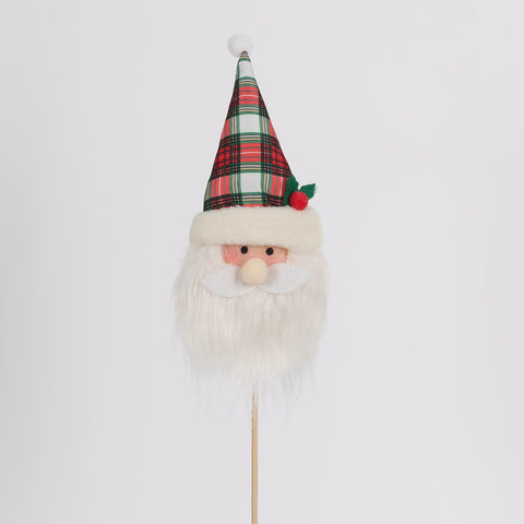 CHRISTMAS MT23 10IN FABRIC PICK 1 PDQB - SANTA