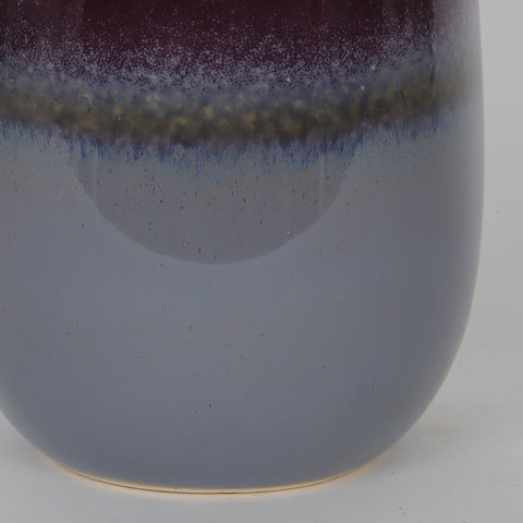 5.5*9.5‘’Savvy Ceramic Vase Reactive Glaza