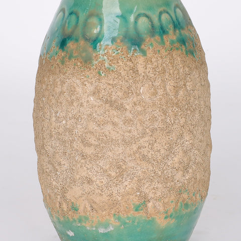 3*6.875''Green/Gold Vase Decor