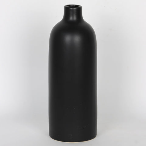 4.25*12"Black Color Vase