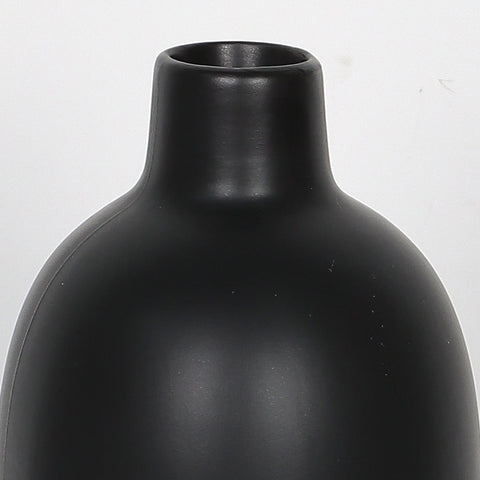 4.25*10"Black Color Vase