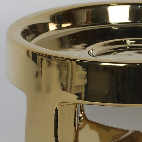 8*8*4.5‘’Rose Gold Ceramic Tary