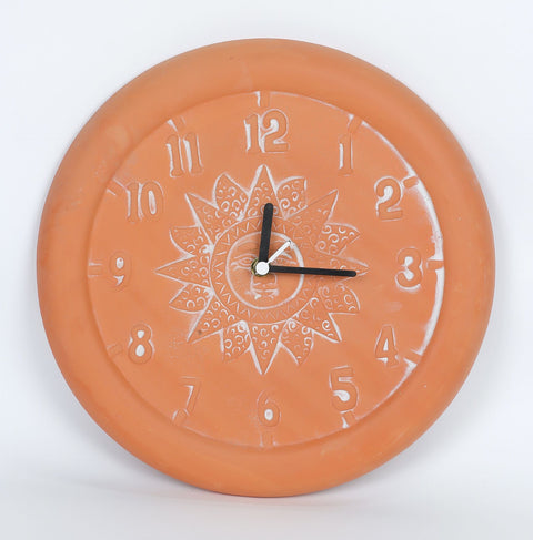 DÉCOR D'HORLOGE EN CÉRAMIQUE 12*1 PO