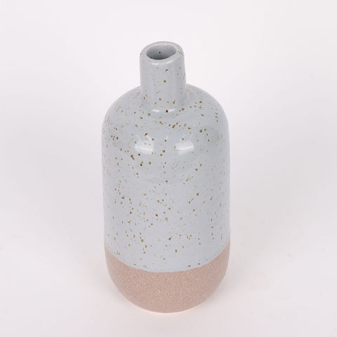 Bottle Floral Vase Décor 3.5''W X3.5"L X8''H