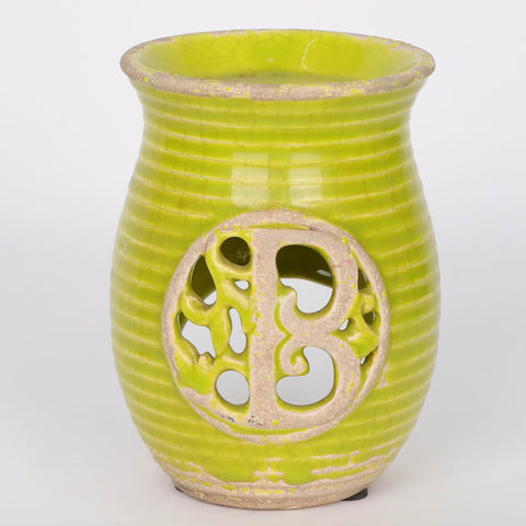 3.75*5.25''Grn Vase Décor